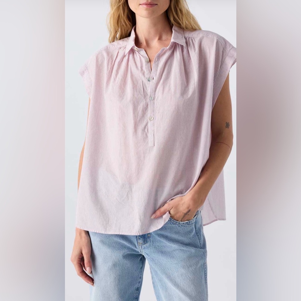 AMO Hedy Shirt in Flush WORN ONCE